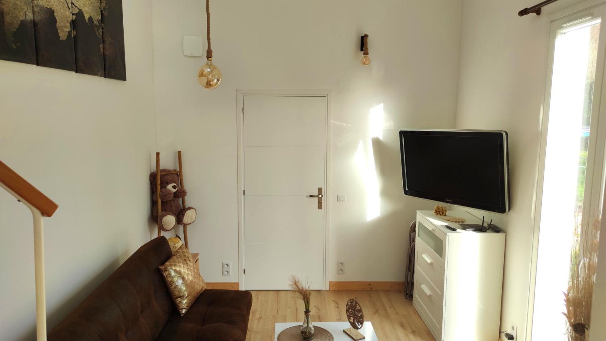 The Little Oak - Tiny House With Bed On Mezzanine & Terrace - From 1 To 4 P Disney, Paris & Cdg Pomponne Εξωτερικό φωτογραφία