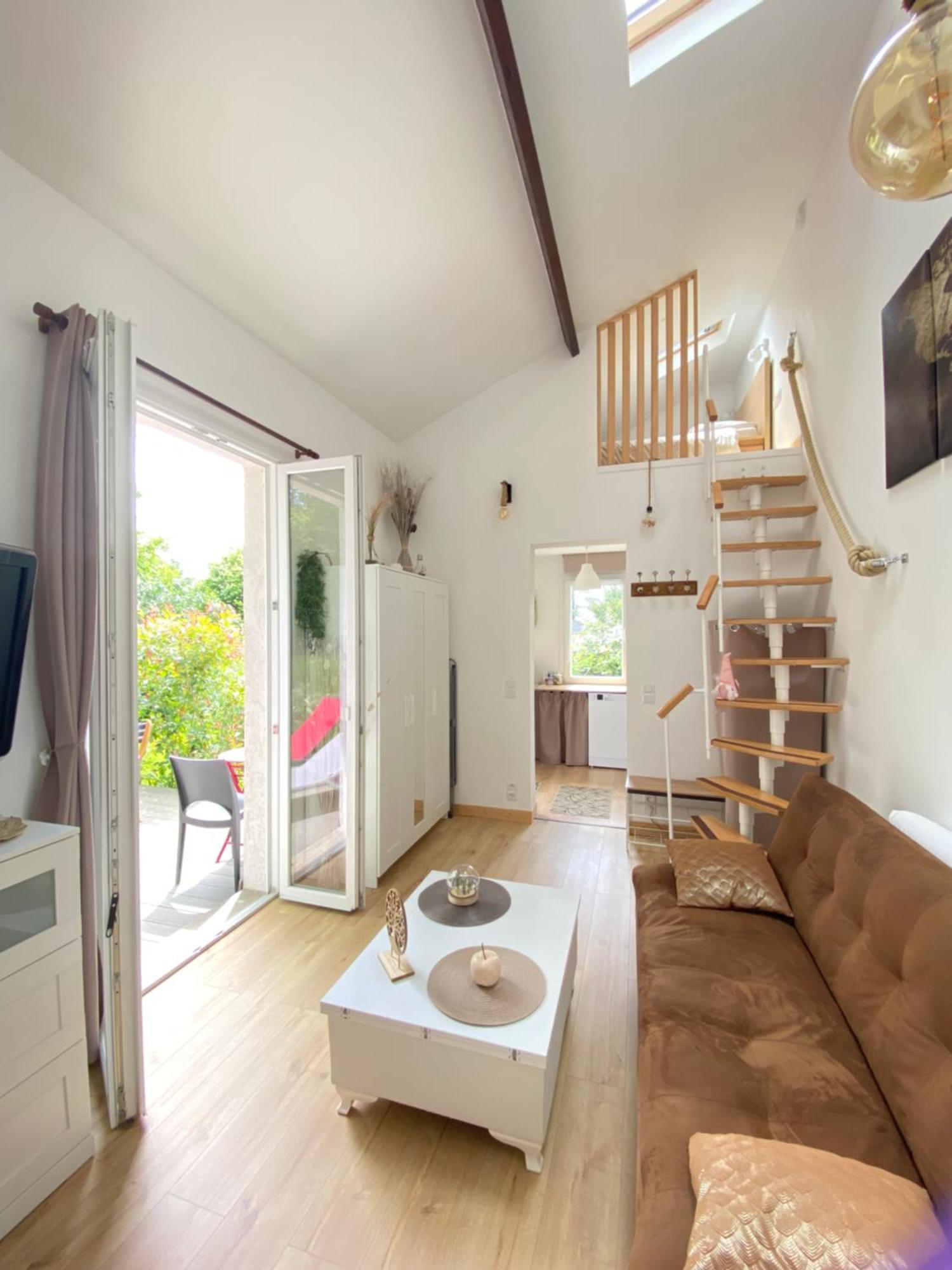 The Little Oak - Tiny House With Bed On Mezzanine & Terrace - From 1 To 4 P Disney, Paris & Cdg Pomponne Εξωτερικό φωτογραφία